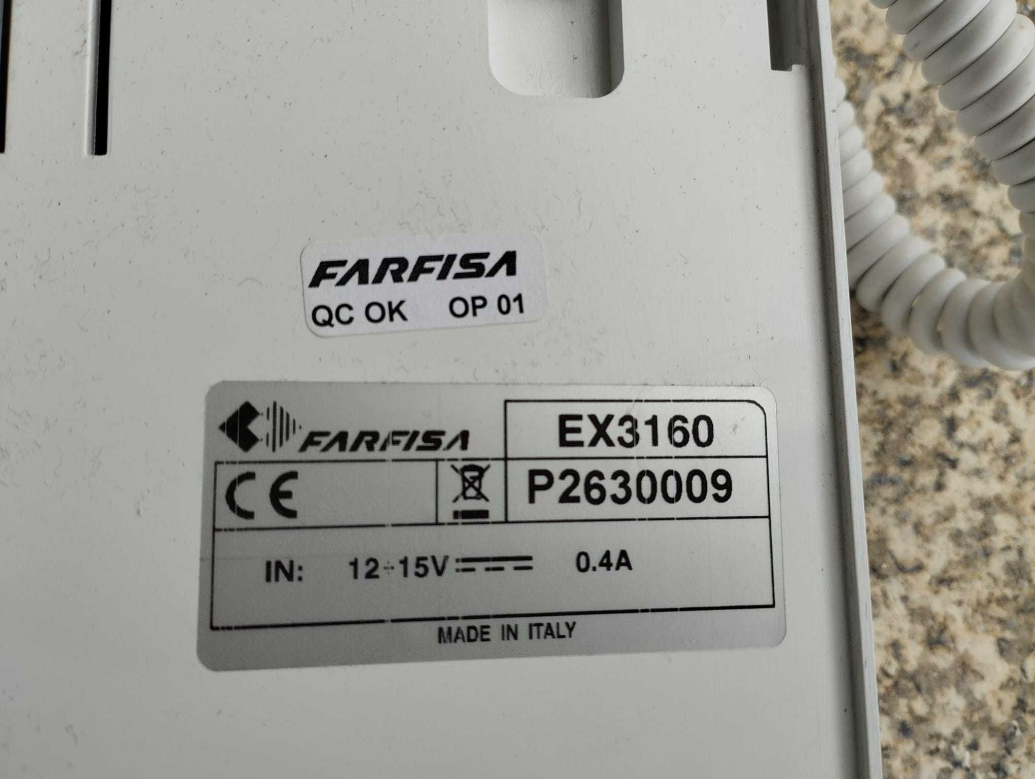 Videoporteiro da marca Farfisa