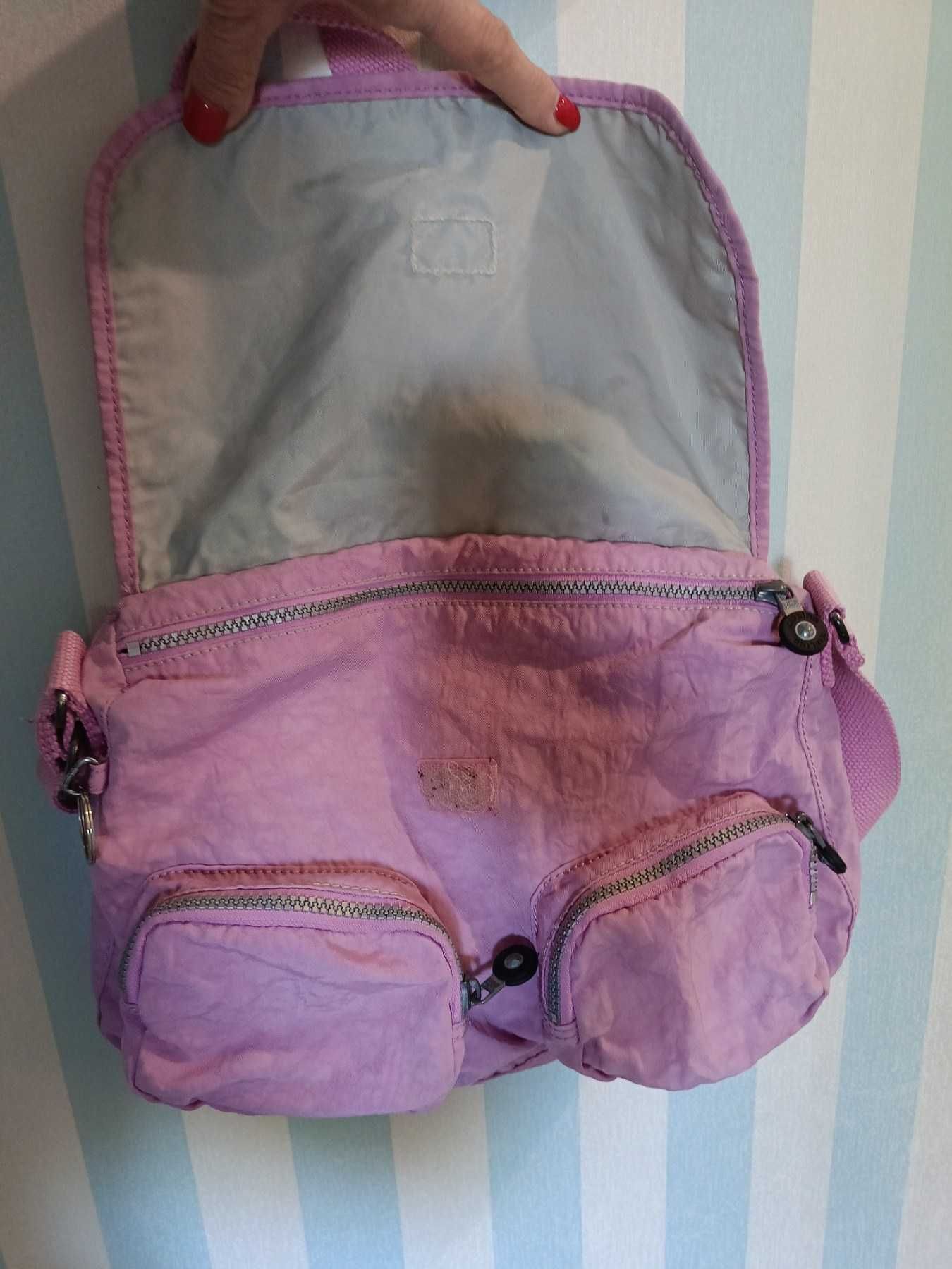 Продам рожеву  сумку бренду  Kipling