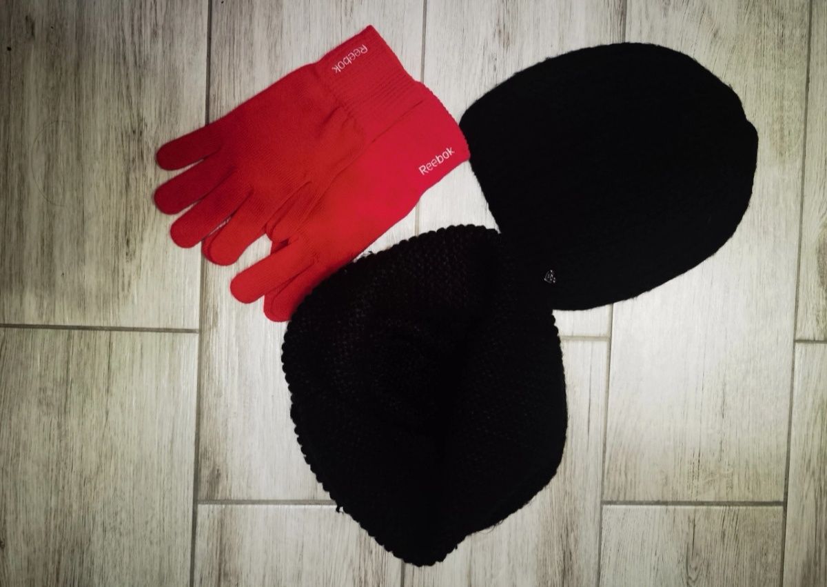 Czarny komin szalik H&M