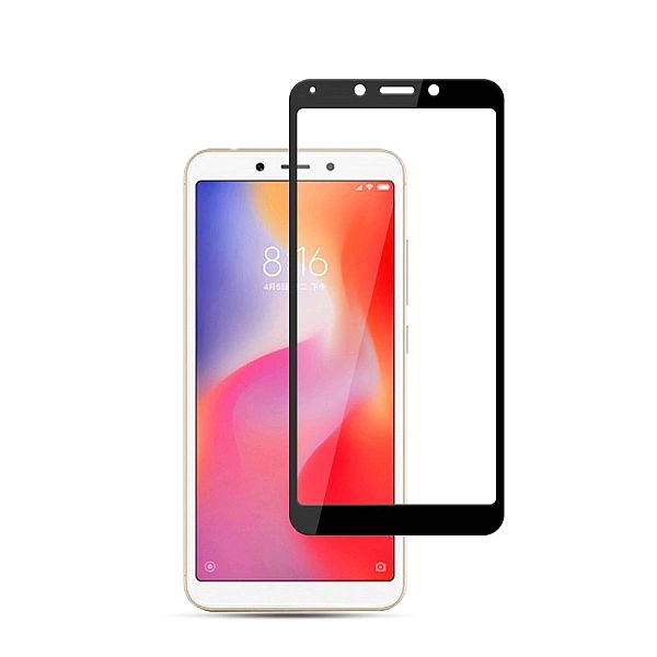 Xiaomi Redmi 6 / 6a Szkło Hartowane Na Cały Ekran Full Glue