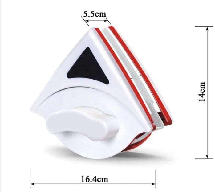 Двостороння магнітна щітка для миття вікон