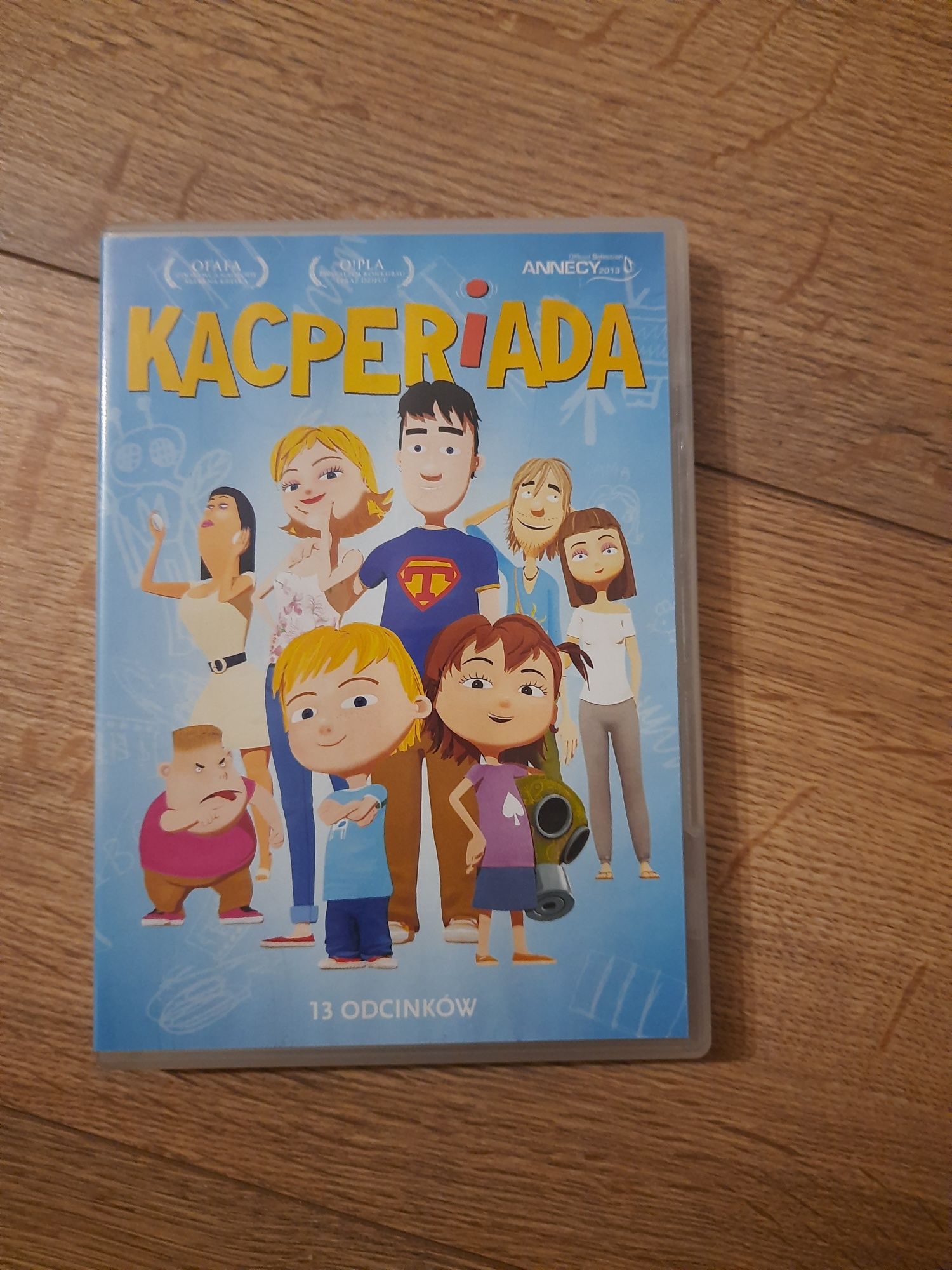 DVD z bajką Kacperiada