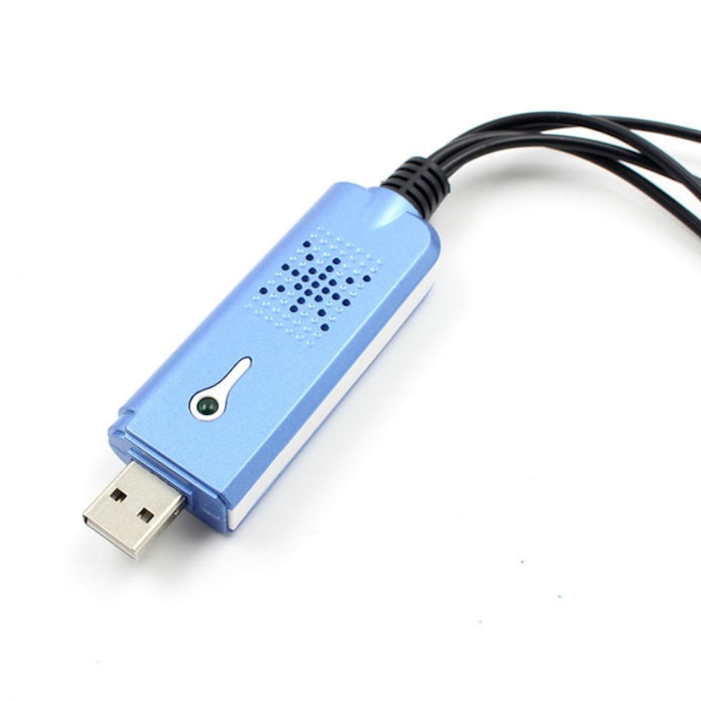 USB GRABBER z AV Chinch S-Video VHS przechwytywanie obrazu karta