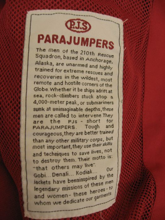 PARAJUMPERS Męska kurtka bomber jak nowa M
