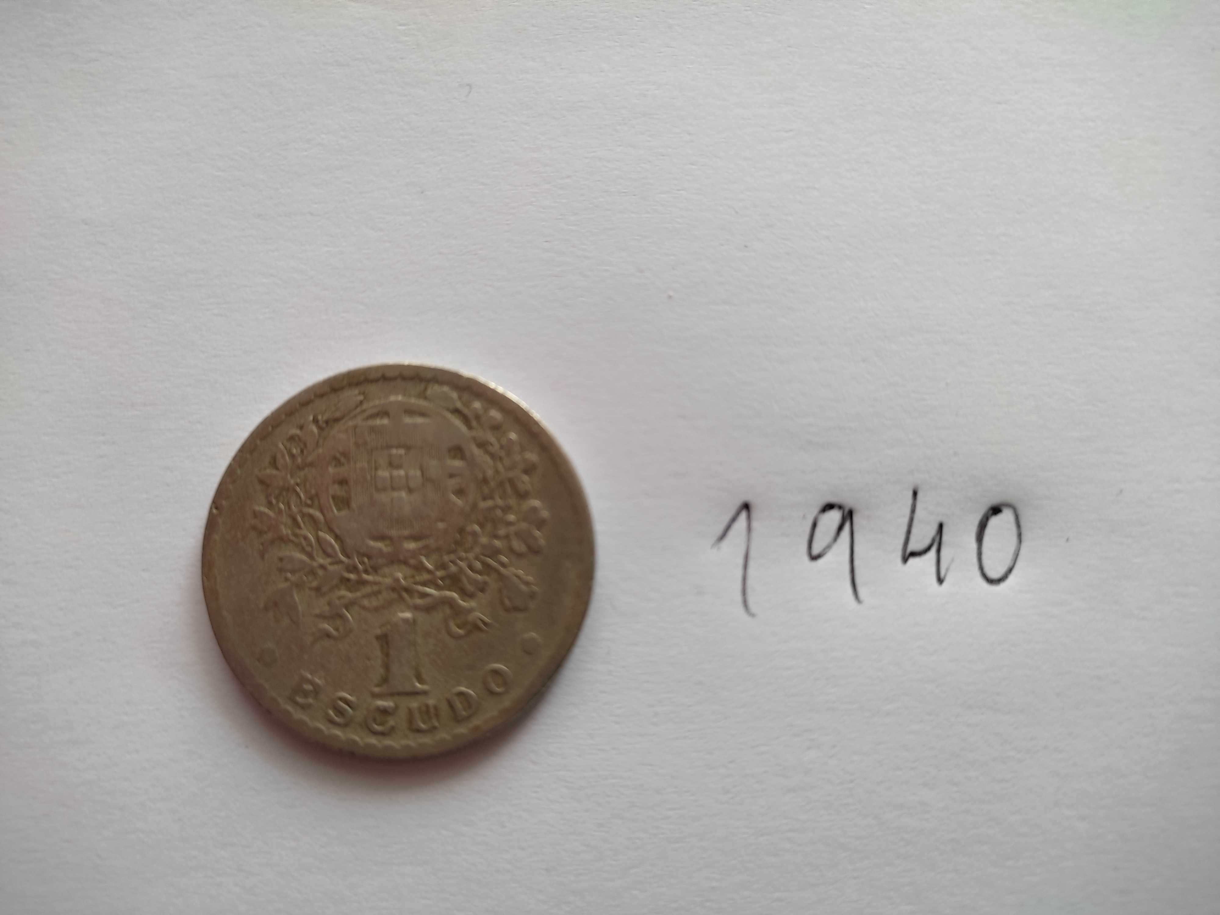 moeda da republica-1 escudo 1940