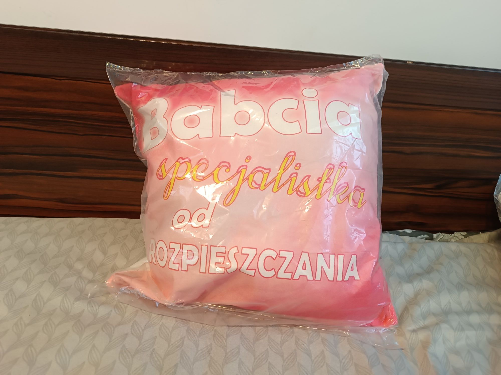 Nowa poduszka dla babci na dzień babci imieniny prezent