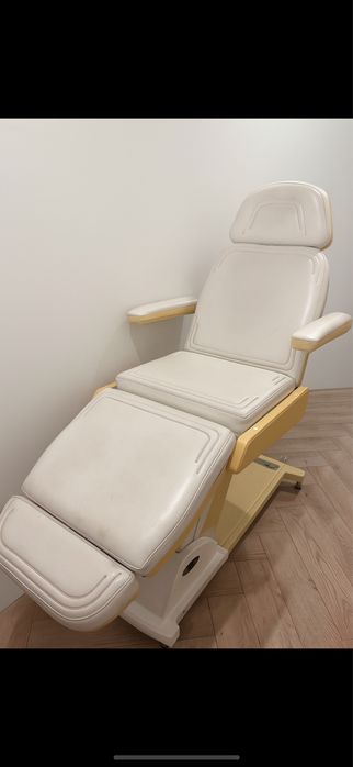 Fotel kosmetyczny hydrauliczny gratis przescieradło