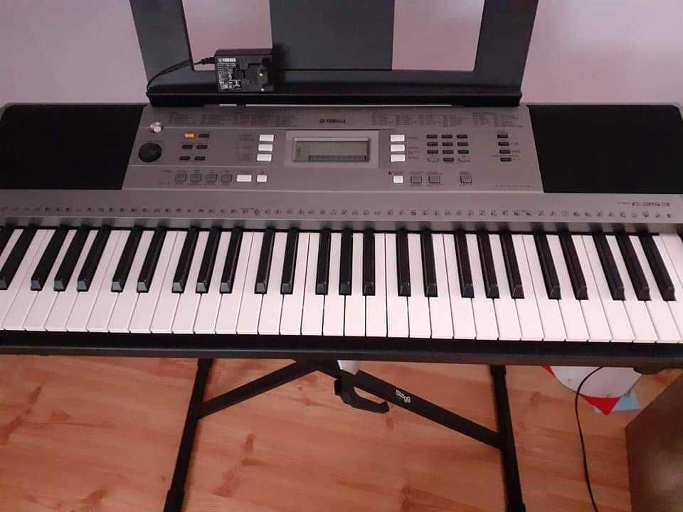 Keyboard psr e353 yamaha + stojak