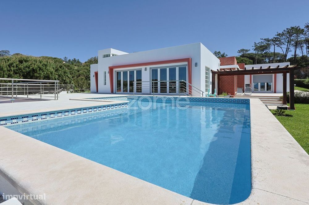 Moradia com piscina Foz do Arelho | Vista mar