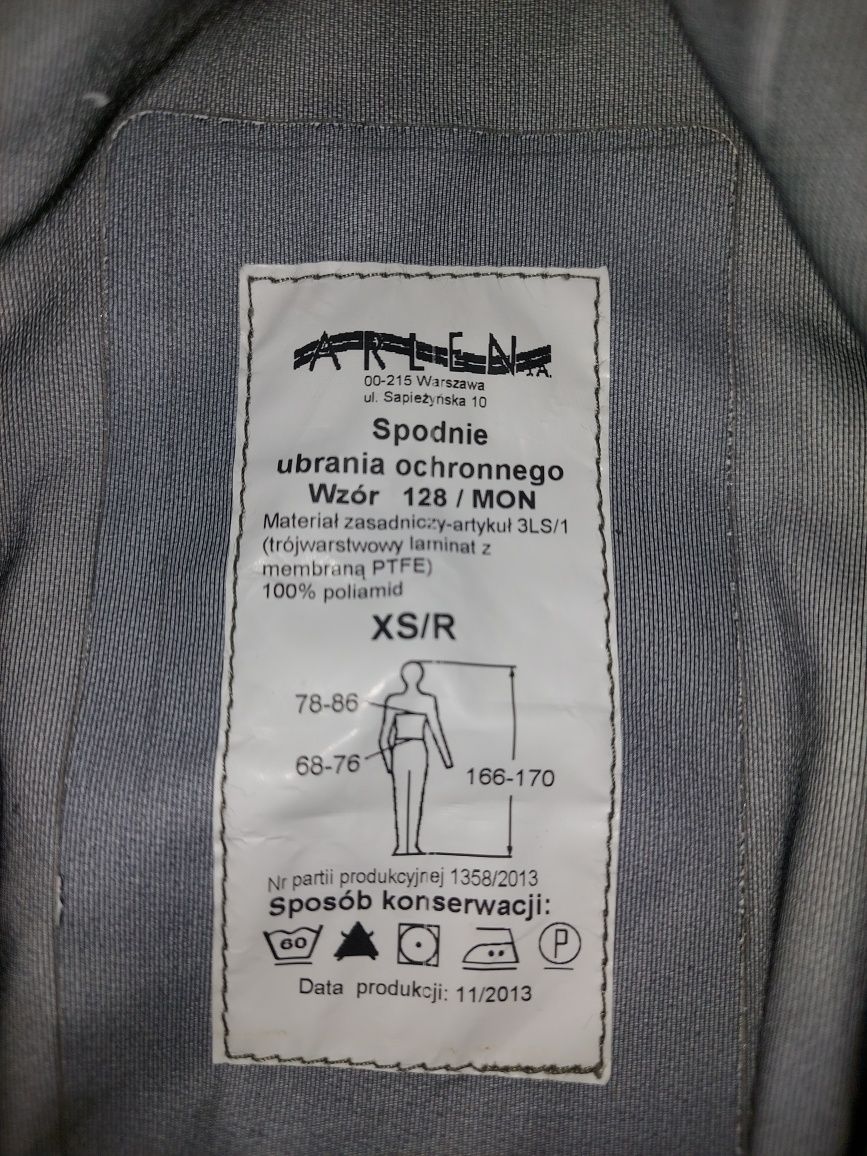 Spodnie gore tex