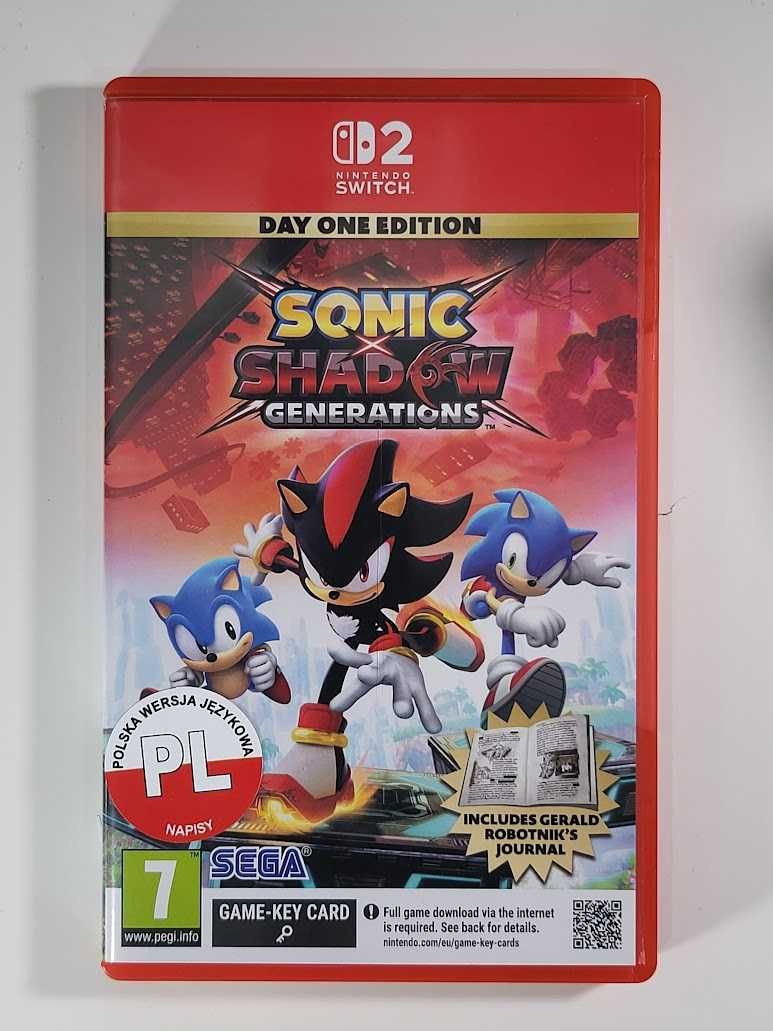 Sonic X Shadow Generations / Gra Nintendo Switch 2 / Sklep z grami