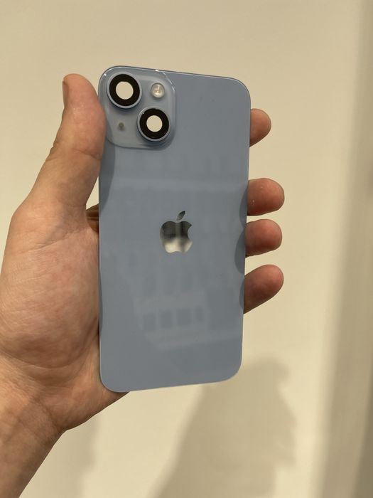 Оригінальне скло корпусу для iPhone 14 Blue