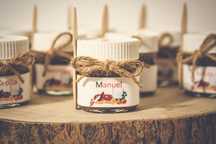 Presentes e Lembranças Personalizadas - Mini Nutellas Encantadoras!