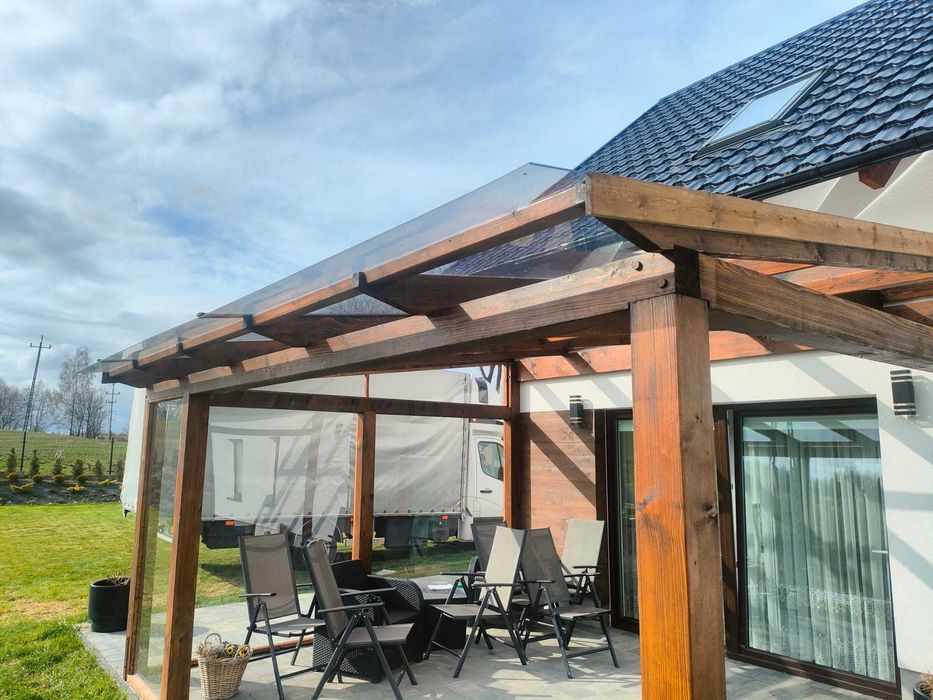 !! PROMOCJA!! Poliwęglan lity grubość 5 mm 6 mm 2 UV zadaszenie wiata