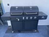 Grill węglowo-gazowy 88x36,5 cm Burns & Barkles