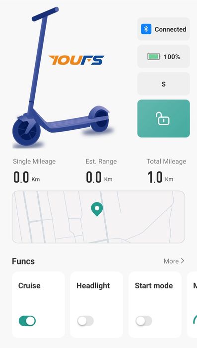Електросамокат "Best Scooter electro".