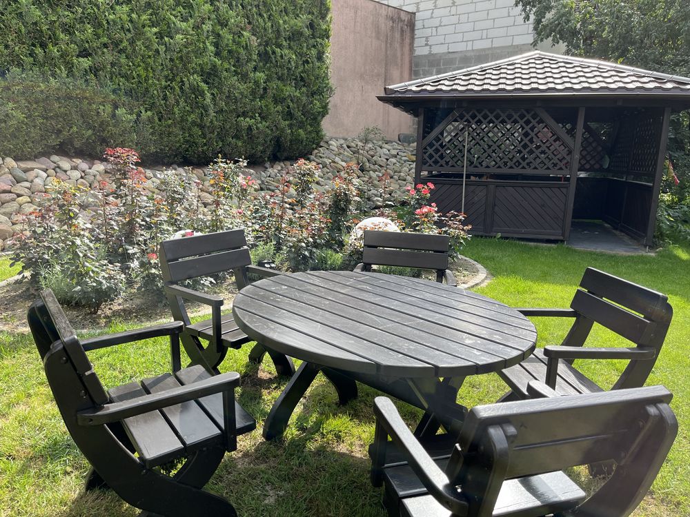 Zestaw ogrodowy - Stół i krzesła