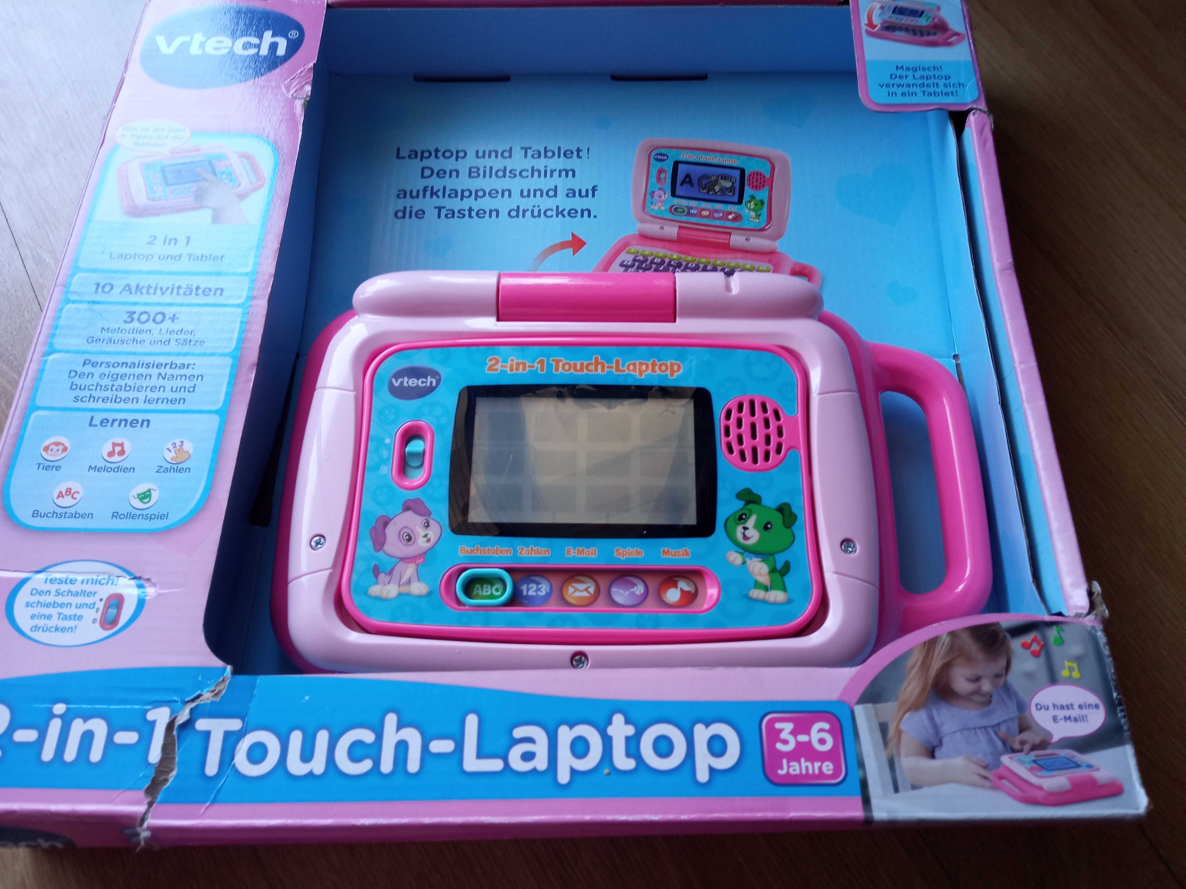 vtech laptop/tablet do nauki j niemieckiego