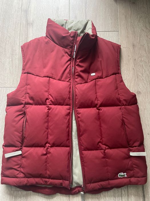 Ocieplacz Lacoste z kapturem