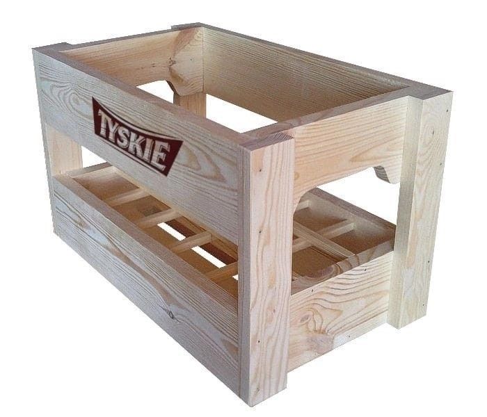 Skrzynka na piwo - 15 butelek przegródki