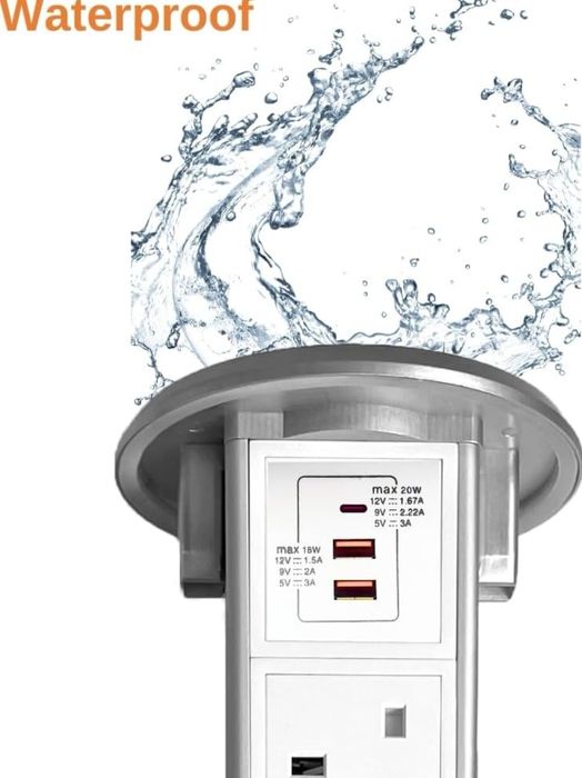 ZESHAN Wodoodporny bezprzewodowy sprzęt elektroniczny wyskakujące gnia