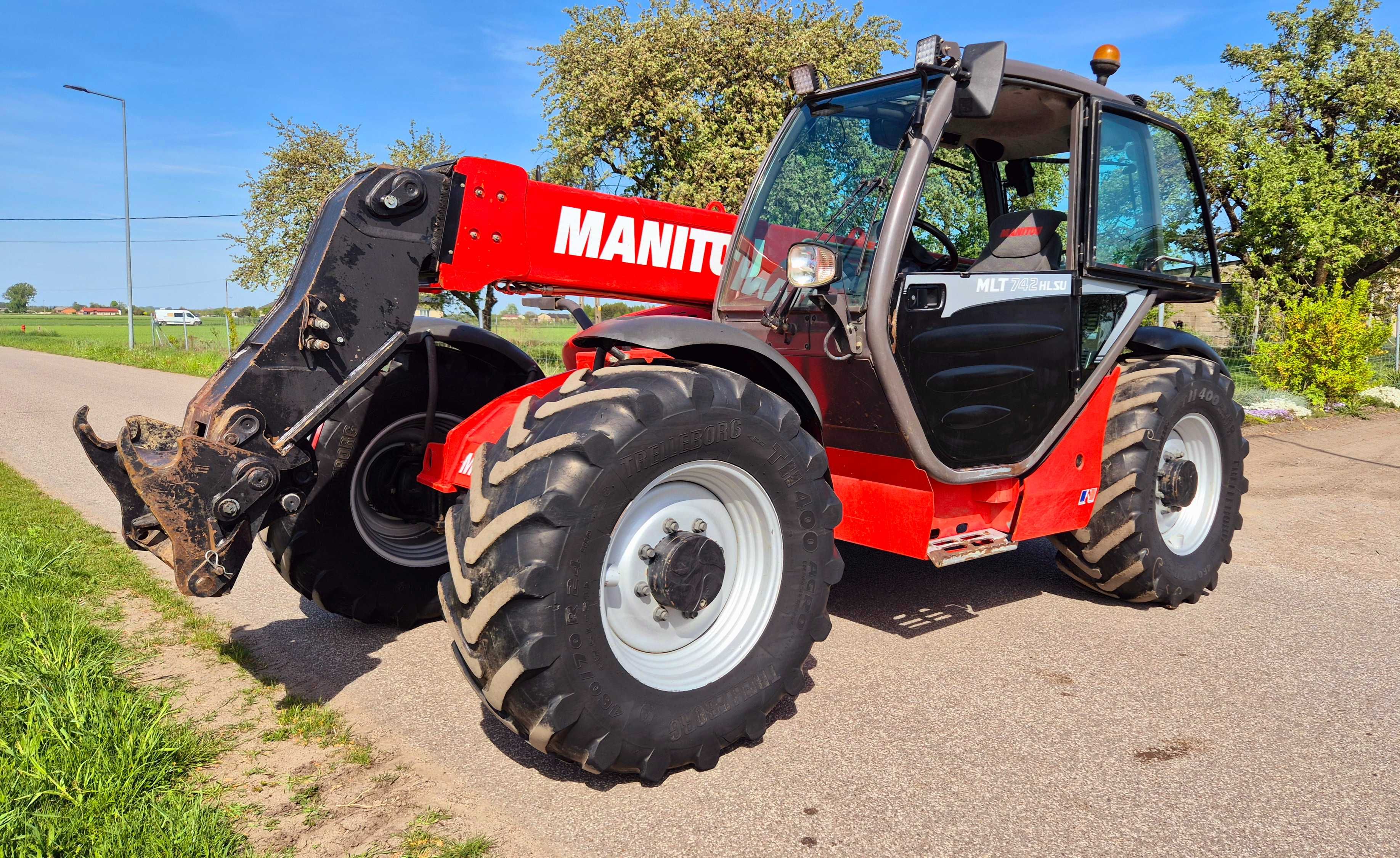 Ładowarka teleskopowa Manitou Mlt  742 HSLU