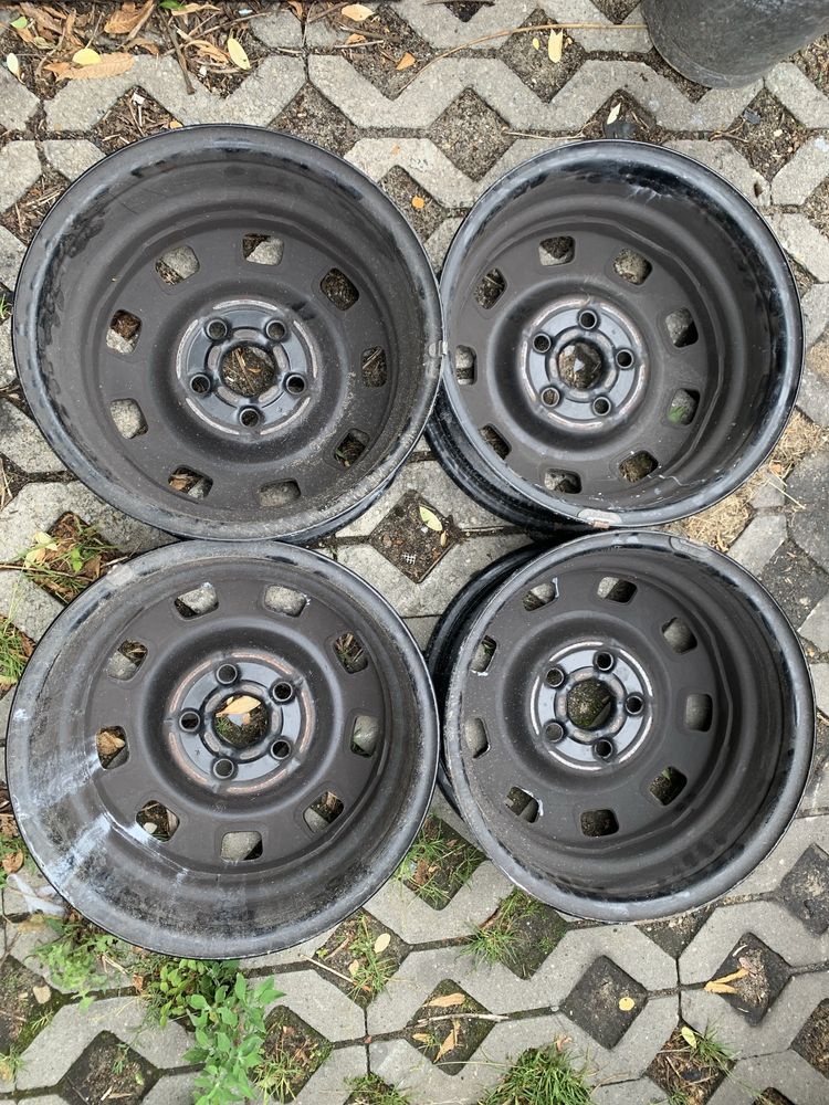 Felgi stalowe oryginalne T4 Audi VW 5x112 - 15x6J ET45