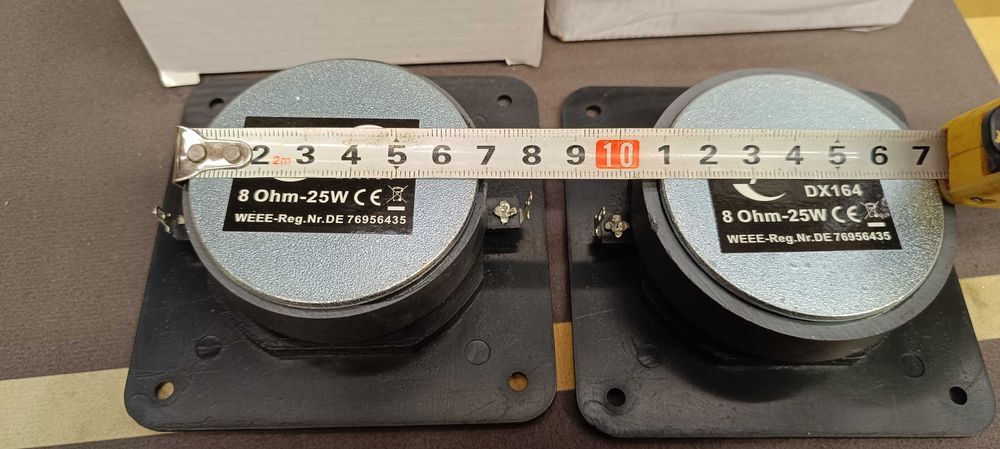 ВЧ- динаміки DynaVox  DX164 Tweeter 25 mm -8 ом (ціна за пару нових)