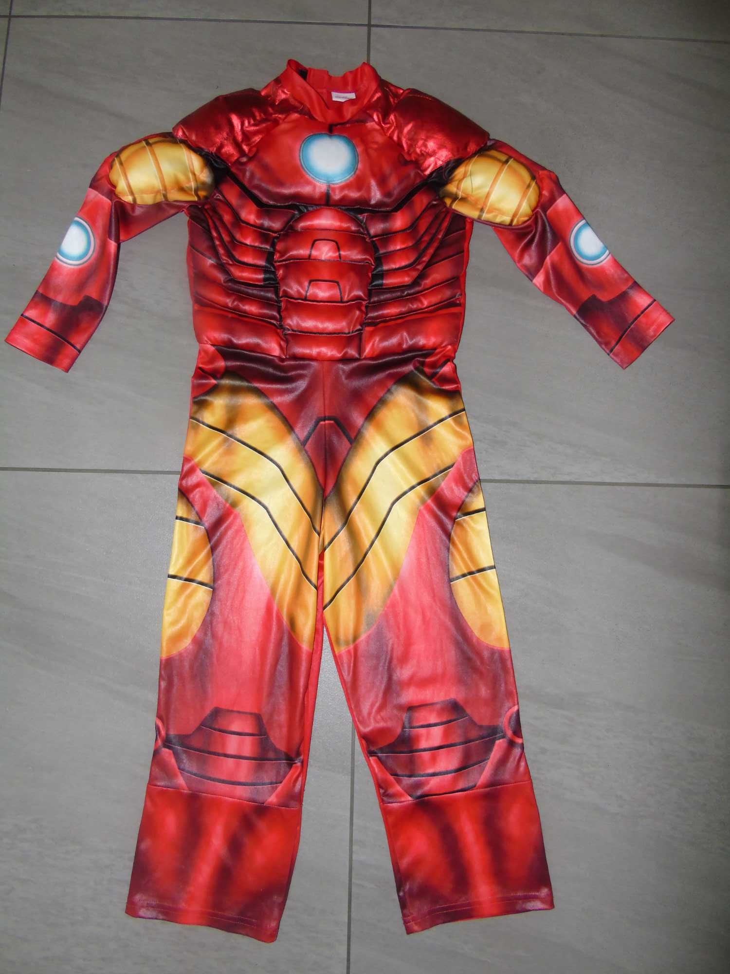 strój Iron-Man 6-7 lat z efektami świetlnymi i dźwiękowymi