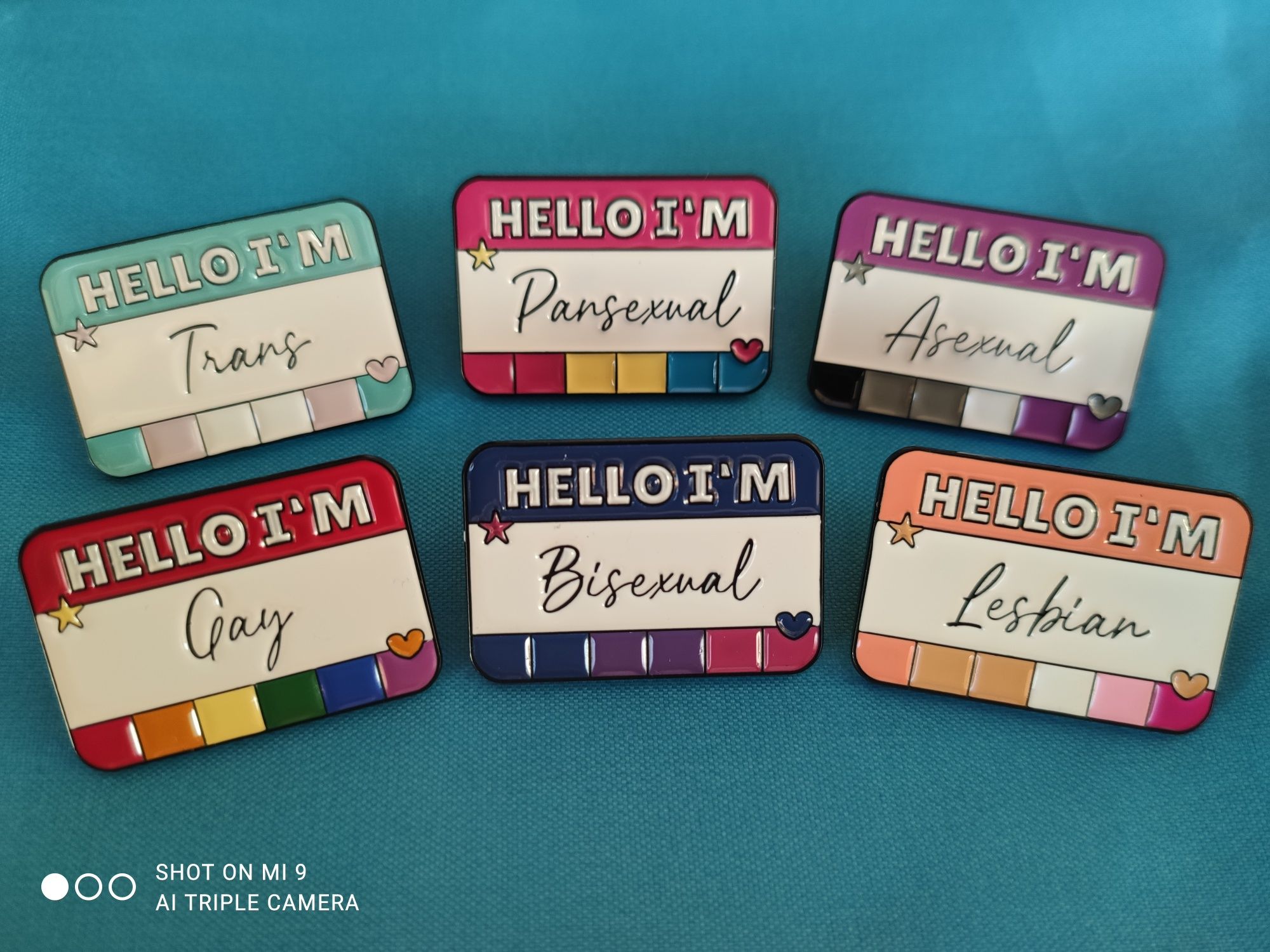 Pins LGBT Hello I'm..