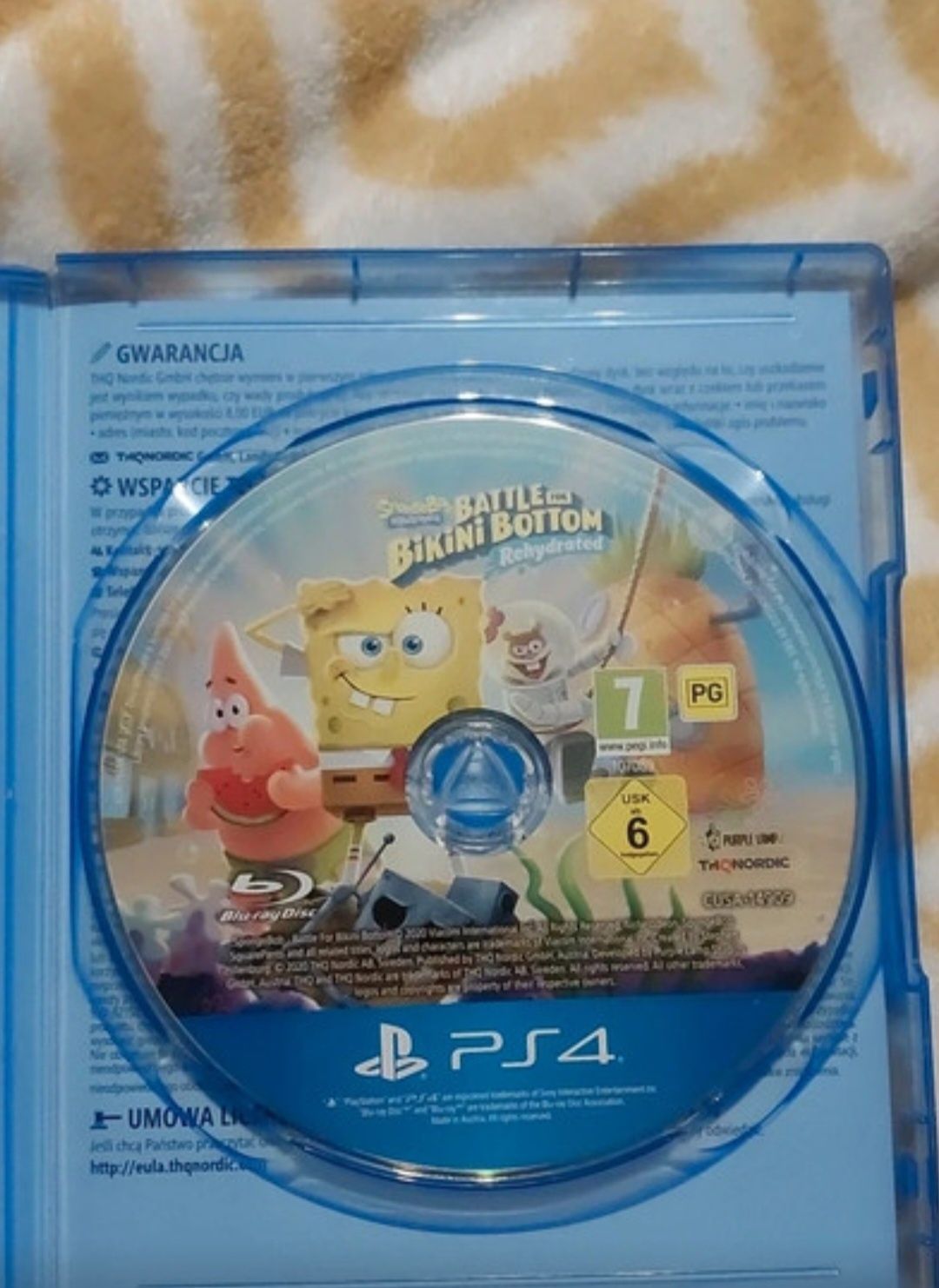 Spongebob Battle of Bikini Bottom Rehydrated PS4