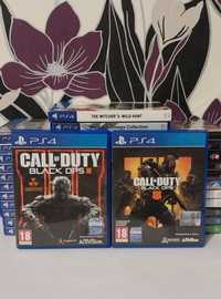 Продається диски на ps4 Call of duty Bkack ops 3, Black ops 4