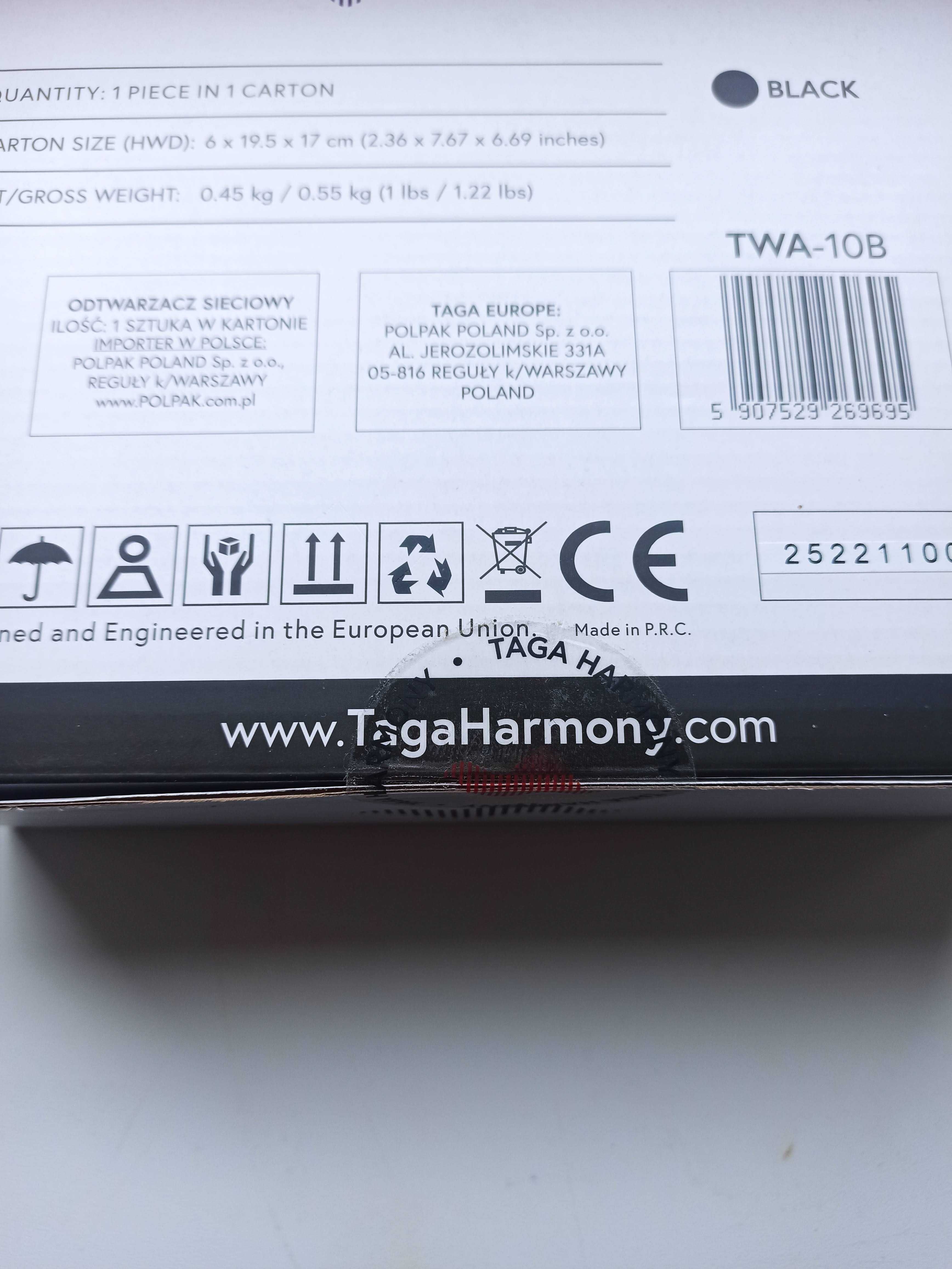 TAGA HARMONY TWA-10B odtwarzacz sieciowy, NOWY