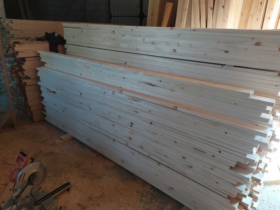 Дерев'яна вагонка, імітація бруса, підлога