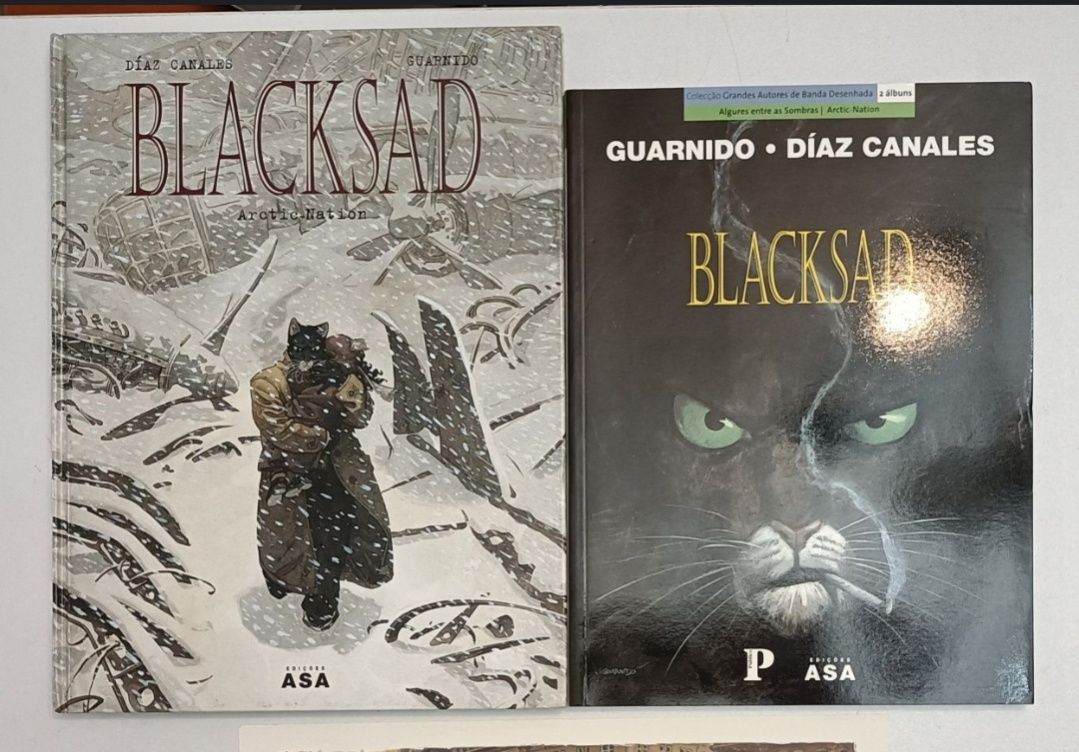 43 Albúns de Schuiten, Blacksad, Gipsy, Peter Pan, Decalogo,e outros