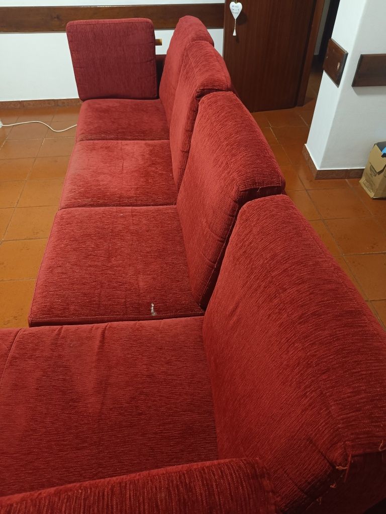 Sofá chaise long grande