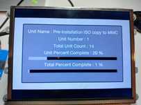 FCA uConnect wiązka testowa (test bench Harman/Panasonic)