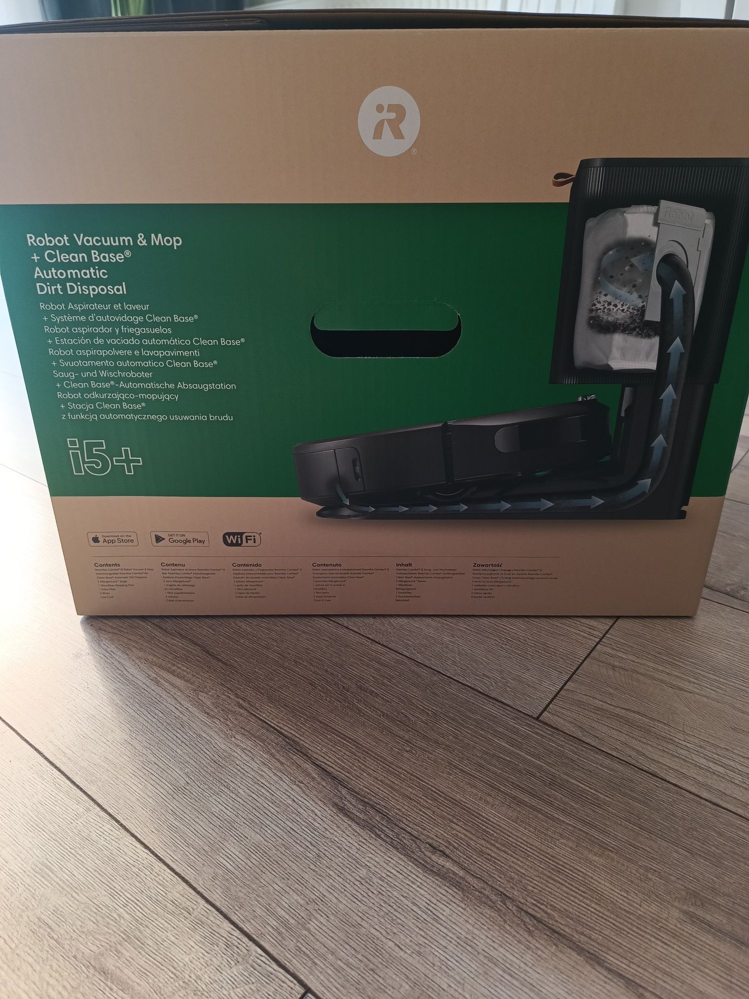 iRobot i5+ funkcja mopowania