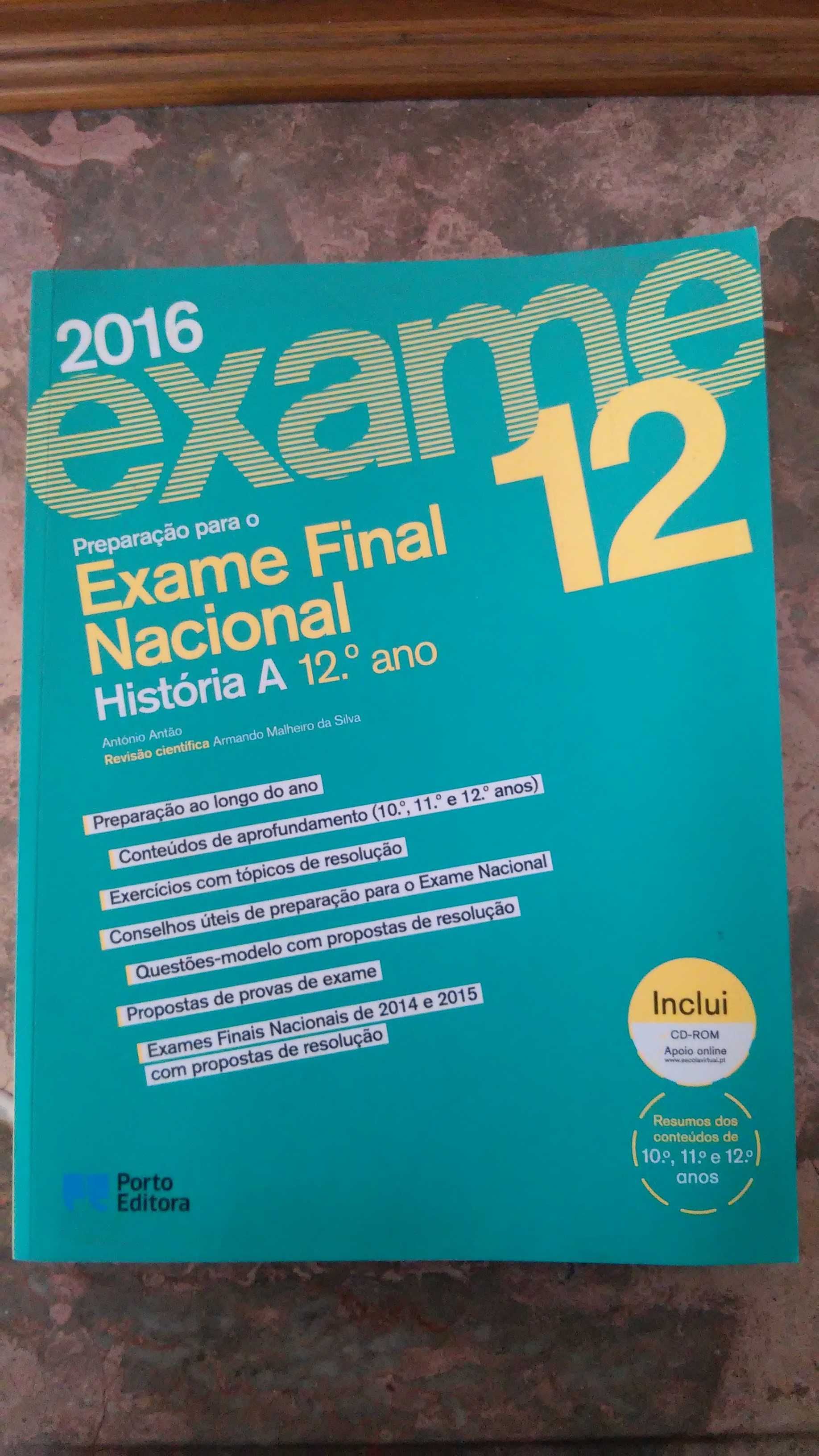 Preparação para o Exame Final Nacional 2016 - História A - 12.º Ano