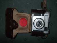 Máquina fotográfica antiga Kroll 35 - com capa em pele