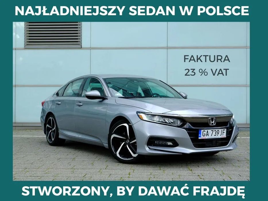 Honda Accord | Sport+Przestrzeń+Niezawodność = Totalna Frajda z Jazdy