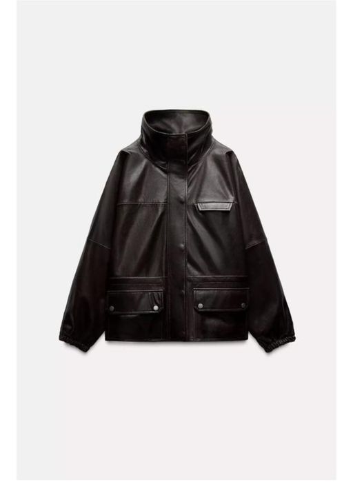 Шкіряна куртка Zara M , Cos S
