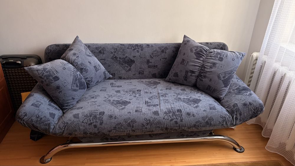 Диван велюровий розкладний