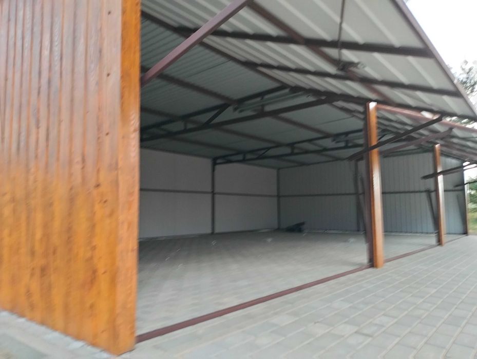 Garaż blaszany garaż blaszak garaże blaszane 9x5 kolor 6x5 7x5 grafit