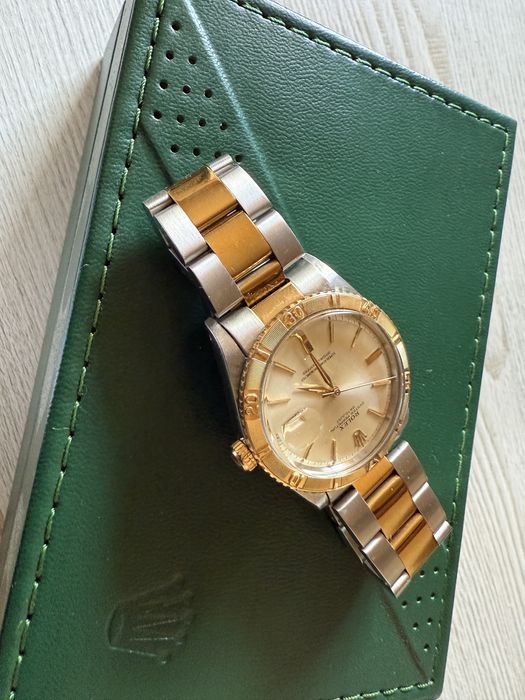 Rolex Turn O Graph 1625 Datejust stal zloto z pudelkiem