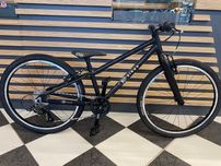 Rower dziecięcy KUBIKES 24S 24L Black czarny 24 cale KRAKÓW
