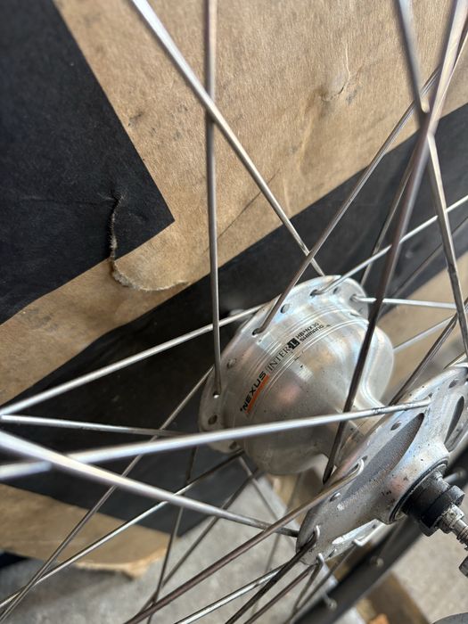 Koło przód 28 dynamo Shimano Nexus vbrake