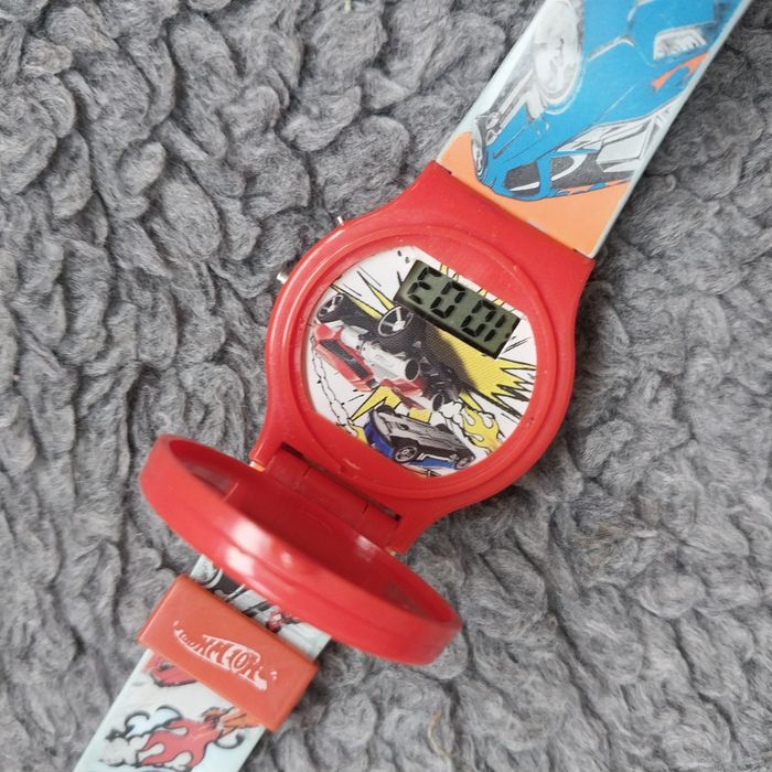 Дитячий наручний електронний годинник Hot Wheels