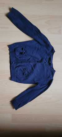 Sweter r.98 granatowy