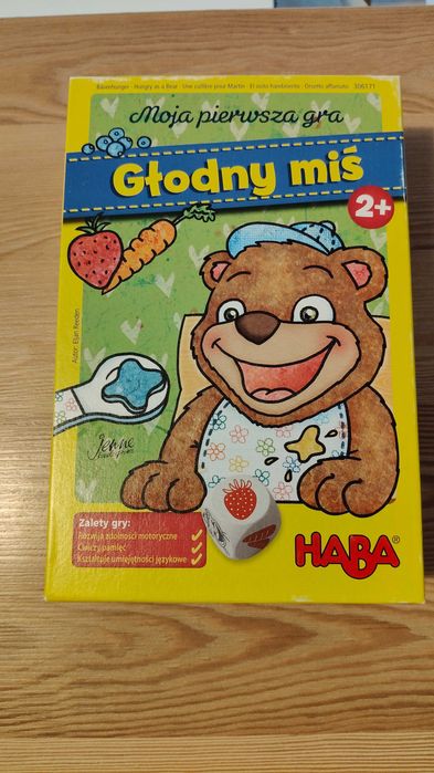 Głodny miś gra HABA